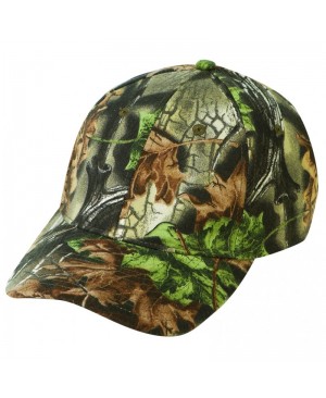 CM27207-Y Low Crown Constructed 6-Panel Camo Cotton Twill Cap-YOUTH